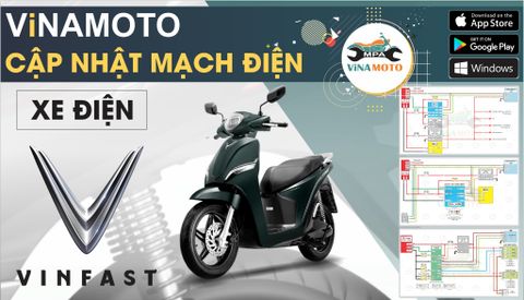 ViNAMOTO - Mạch điện xe điện VinFast – Chi tiết & Cụ thể