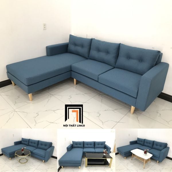 sofa, ghế sofa, bộ ghế sofa giá rẻ, sofa góc chữ l 2m2 x 1m6, sofa vải bố, sofa góc nhỏ