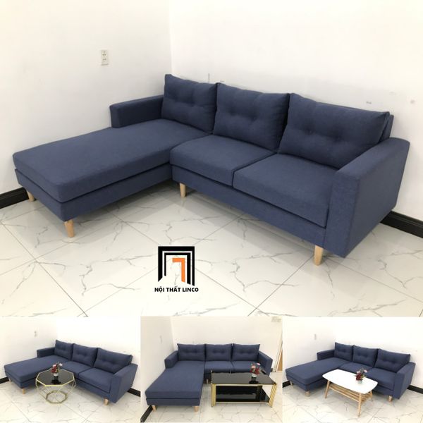 sofa, ghế sofa, bộ ghế sofa gia đình, sofa góc 2m2 x 1m6, sofa góc xanh đậm, sofa góc giá rẻ, sofa góc chung cư