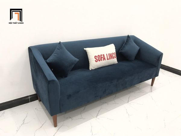 sofa, ghế sofa, bộ ghế sofa băng, bộ ghế sofa văng, sofa băng xanh đậm, sofa băng vải nhung mềm dài 1m9, sofa giá rẻ