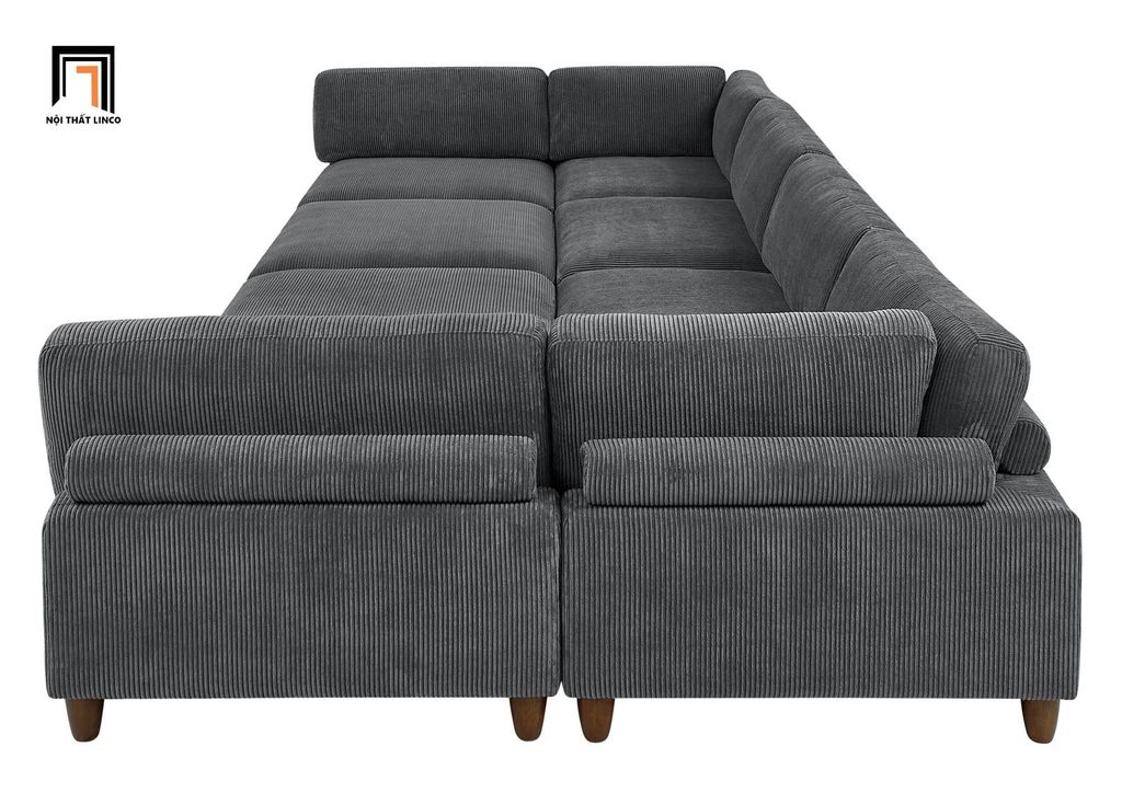sofa chữ U dài 3m4 cho phòng khách