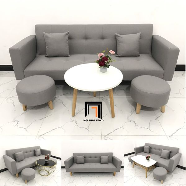sofa, ghế sofa, bộ ghế sofa giá rẻ, sofa giường, sofa bed, sofa giường xám trắng, sofa giường 2m