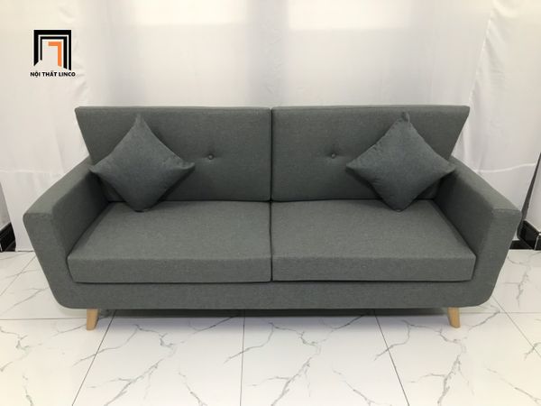 sofa, ghế sofa, bộ ghế sofa xám đậm, set ghế sofa giá rẻ, sofa xám 1m9, bộ ghế sofa phòng khách, sofa bọc vải