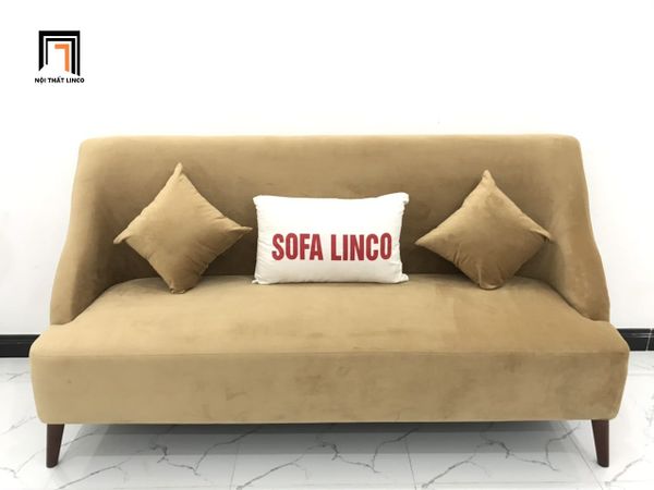bộ ghế sofa băng, sofa băng, sofa văng, ghế sofa màu nâu sữa, sofa giá rẻ, sofa 1m9