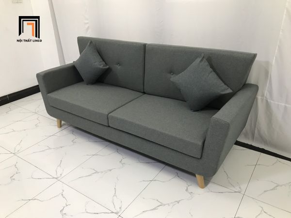 sofa, ghế sofa, bộ ghế sofa xám đậm, set ghế sofa giá rẻ, sofa xám 1m9, bộ ghế sofa phòng khách, sofa bọc vải