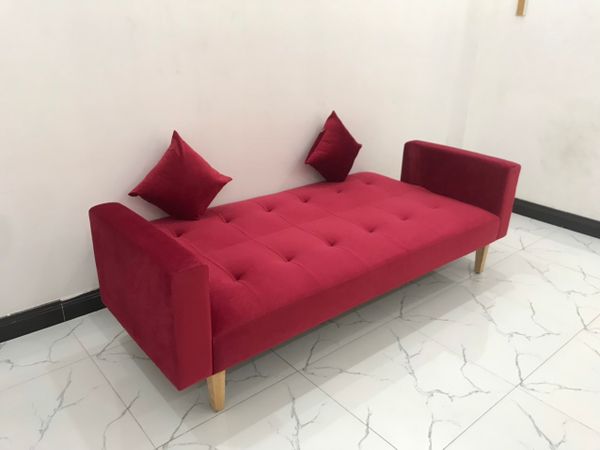 sofa, ghế sofa, bộ ghế sofa đỏ đô vải nhung, sofa giường 2m, sofa giường nằm, bộ ghế sofa giá rẻ