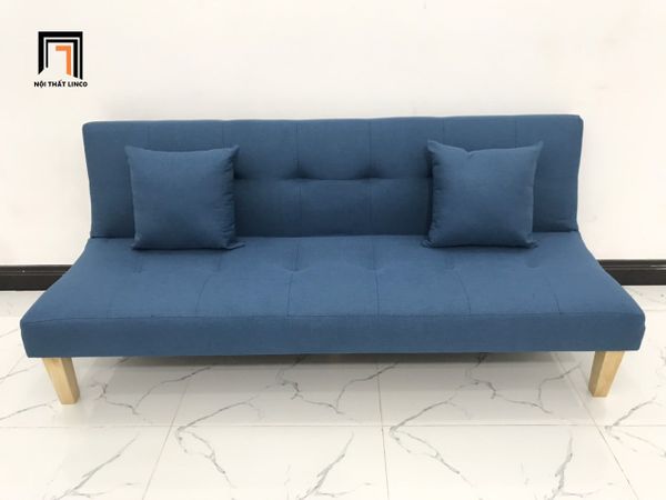 sofa, ghế sofa, sofa giường, sofa bed, sofa giá rẻ, bộ ghế sofa 1m7, sofa màu xanh dương, sofa vải bố