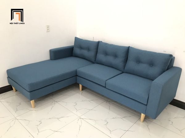 sofa, ghế sofa, bộ ghế sofa giá rẻ, sofa góc chữ l 2m2 x 1m6, sofa vải bố, sofa góc nhỏ