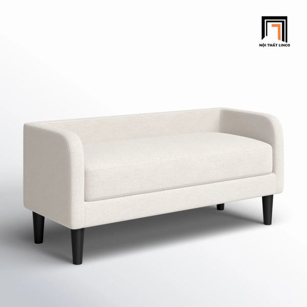 sofa, ghế sofa, sofa đôn vải nỉ xám trắng, sofa bench, sofa bench xinh xắn