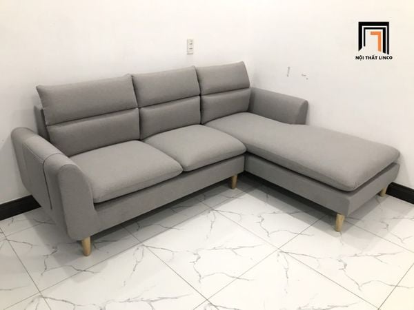 sofa, ghế sofa, bộ ghế sofa góc l, sofa góc 2m2 x 1m6, sofa góc xám trắng, sofa góc chung cư, sofa góc hiện đại