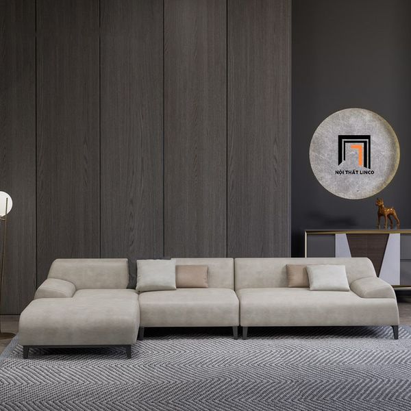 sofa, ghế sofa, sofa góc, bộ ghế sofa góc l màu xám, sofa góc sang trọng, sofa góc hiện đại, sofa cao cấp