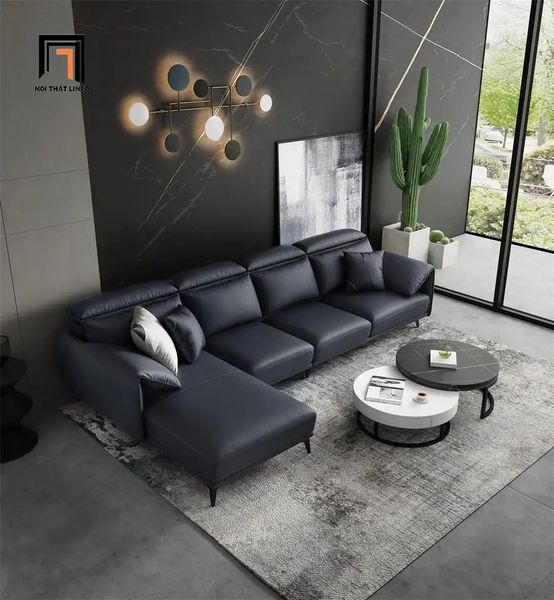 sofa, ghế sofa, sofa da, sofa góc da công nghiệp, bộ ghế sofa góc l, sofa da cao cấp, sofa góc hiện đại, sofa góc gật gù 2m8 x 1m6