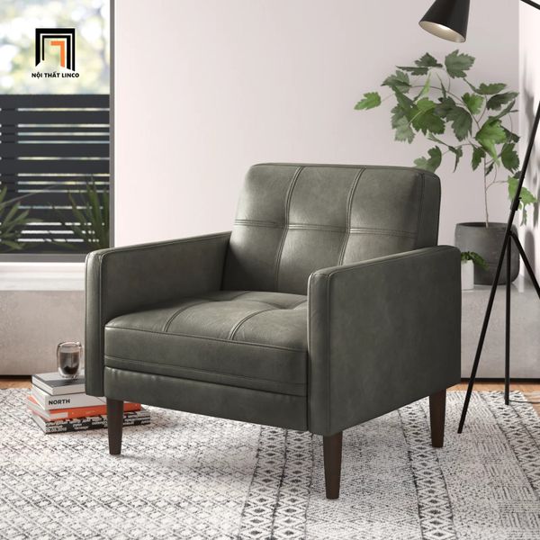 sofa, ghế sofa, sofa đơn, sofa đơn da công nghiệp, sofa đơn văn phòng, sofa đơn ngồi tiếp khách, sofa da hiện đại