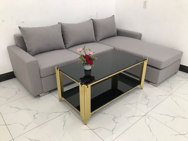 sofa, ghế sofa, sofa góc 2m2 x 1m6, sofa góc xám trắng, bộ ghế sofa, sofa giá rẻ, set ghế sofa hiện đại