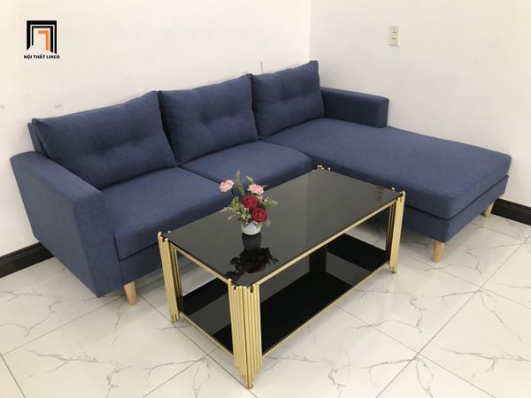sofa, ghế sofa, bộ ghế sofa gia đình, sofa góc 2m2 x 1m6, sofa góc xanh đậm, sofa góc giá rẻ, sofa góc chung cư