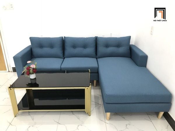 sofa, ghế sofa, bộ ghế sofa giá rẻ, sofa góc chữ l 2m2 x 1m6, sofa vải bố, sofa góc nhỏ