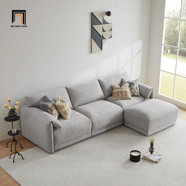 sofa, ghế sofa, bộ ghế sofa băng, sofa 2m3, bộ ghế sofa xám trắng, set ghế sofa sang trọng, bộ ghế sofa băng chung cư