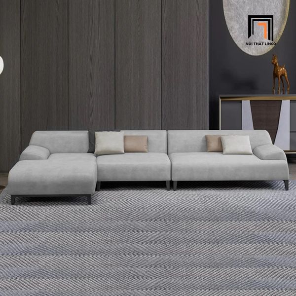 sofa, ghế sofa, sofa góc, bộ ghế sofa góc l màu xám, sofa góc sang trọng, sofa góc hiện đại, sofa cao cấp