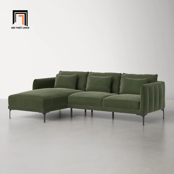 sofa, ghế sofa, sofa góc, bộ ghế sofa góc chữ l, sofa góc vải nhung, sofa góc 2m2 x 1m6 giá rẻ, sofa hiện đại
