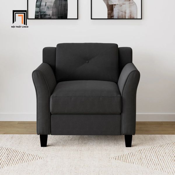 sofa, ghế sofa, sofa đơn phòng khách, sofa đơn màu xám trắng, sofa đơn giá rẻ, sofa đơn kiểu dáng hiện đại