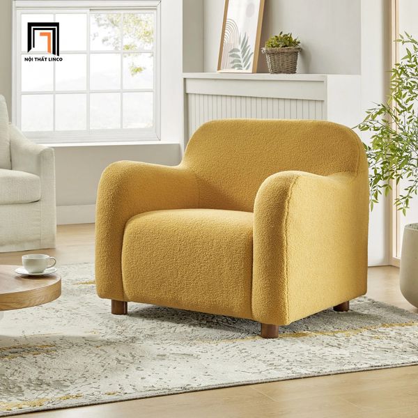 sofa, ghế sofa, sofa đơn vải lông cừu, sofa đơn giá rẻ, sofa đơn phòng khách, sofa đơn trang trí tiệm shop