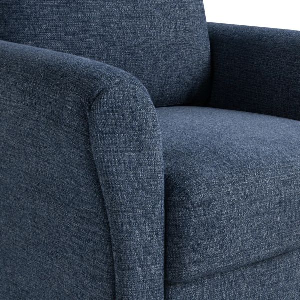 sofa, ghế sofa, sofa đơn giá rẻ, sofa đơn vải nỉ màu xanh đậm, sofa đơn phòng khách nhỏ, sofa đơn gia đình