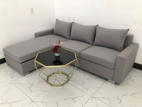 sofa, ghế sofa, sofa góc 2m2 x 1m6, sofa góc xám trắng, bộ ghế sofa, sofa giá rẻ, set ghế sofa hiện đại