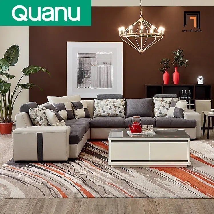 sofa chữ U dài 3m5 giá rẻ