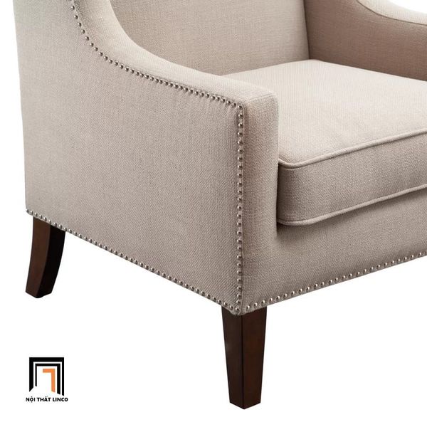 sofa, ghế sofa, sofa đơn phòng khách châu Âu, sofa đơn vải nỉ bố châu Âu, ghế sofa giá rẻ, sofa đơn nhỏ gọn