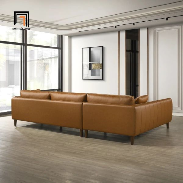 sofa góc, bộ ghế sofa góc l da công nghiệp, sofa góc 2m4 x 1m6 sang trọng, sofa da, sofa đẹp, sofa góc hiện đại