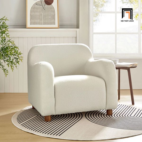 sofa, ghế sofa, sofa đơn vải lông cừu, sofa đơn giá rẻ, sofa đơn phòng khách, sofa đơn trang trí tiệm shop