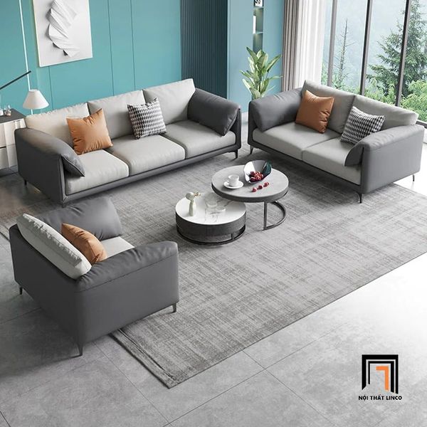 sofa, ghế sofa, sofa đơn da giả, sofa đơn phối màu hiện đại, bộ ghế sofa phòng khách, ghế sofa đơn thư giãn