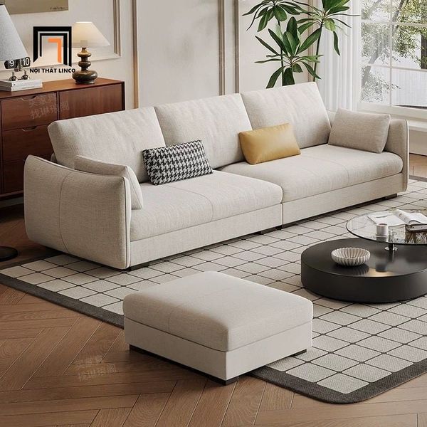 sofa, ghế sofa, sofa góc màu trắng kem giá rẻ, sofa góc 2m8 x 2m, bộ ghế sofa góc giá rẻ, sofa góc chữ l giá rẻ