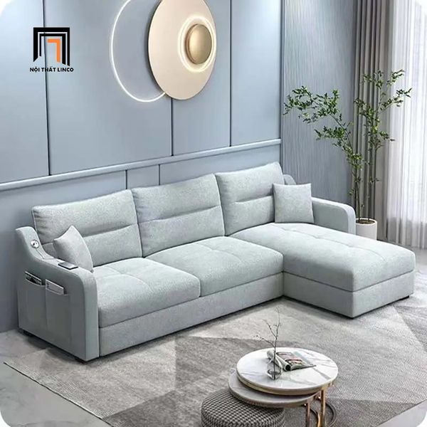 sofa, ghế sofa, bộ ghế sofa nỉ, sofa góc l 2m4 x 1m6, sofa giá rẻ, sofa góc phòng khách căn hộ chung cư