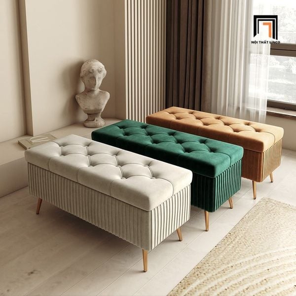sofa, ghế sofa, sofa đôn chữ nhật, sofa vải nhung