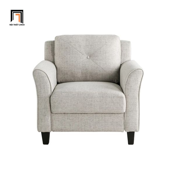 sofa, ghế sofa, sofa đơn phòng khách, sofa đơn màu xám trắng, sofa đơn giá rẻ, sofa đơn kiểu dáng hiện đại
