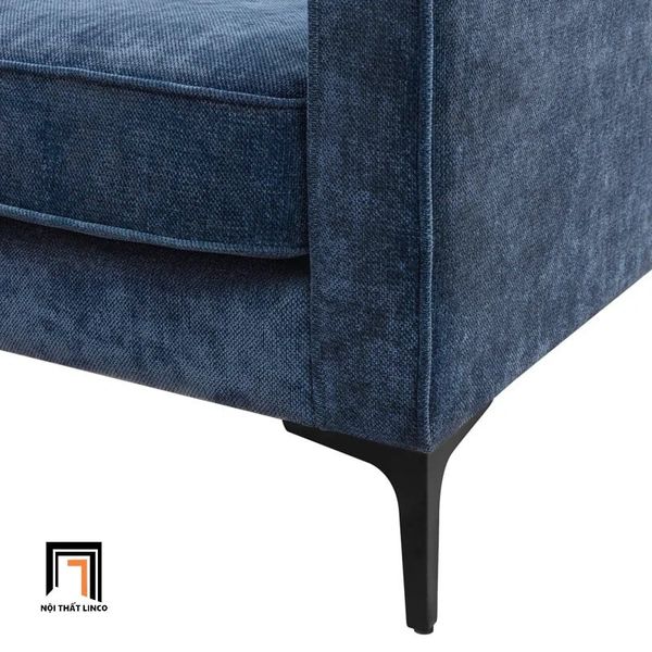 sofa, ghế sofa, sofa đơn vải nỉ, sofa đơn phòng khách gia đình, sofa đơn nhỏ gọn, sofa đơn màu xanh đậm, sofa đơn hiện đại