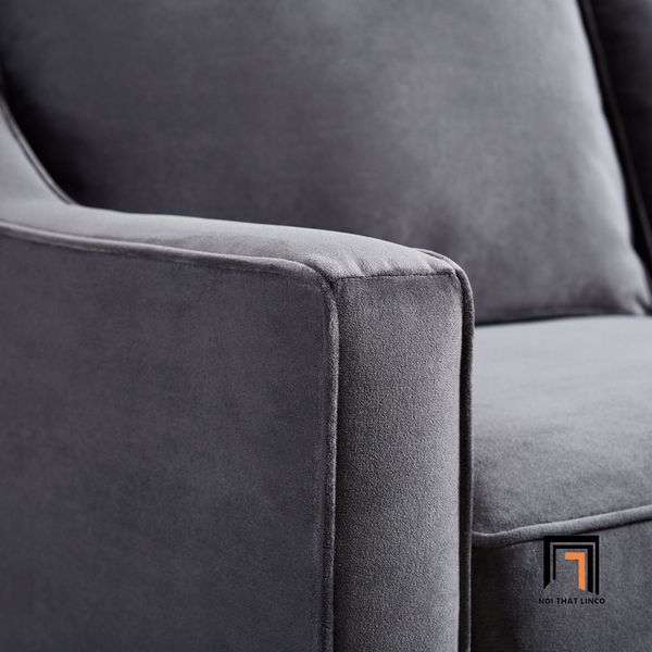 sofa, ghế sofa, bộ ghế sofa góc, sofa góc l 2m2 x 1m5, sofa góc vải nhung giá rẻ, sofa góc căn hộ chung cư