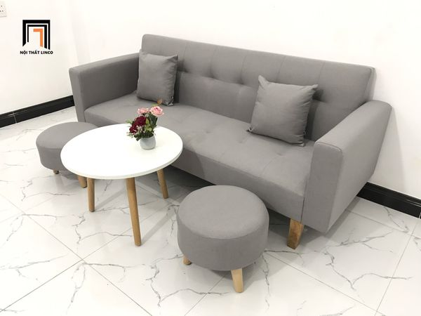 sofa, ghế sofa, bộ ghế sofa giá rẻ, sofa giường, sofa bed, sofa giường xám trắng, sofa giường 2m