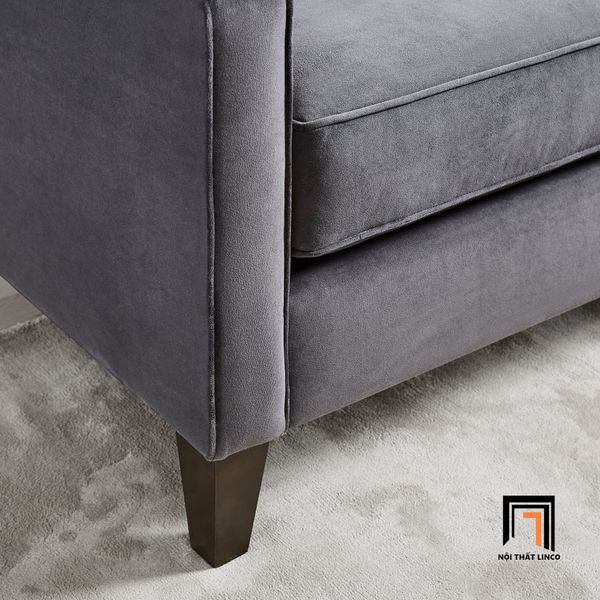 sofa, ghế sofa, bộ ghế sofa góc, sofa góc l 2m2 x 1m5, sofa góc vải nhung giá rẻ, sofa góc căn hộ chung cư