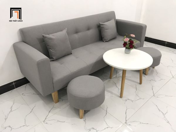 sofa, ghế sofa, bộ ghế sofa giá rẻ, sofa giường, sofa bed, sofa giường xám trắng, sofa giường 2m