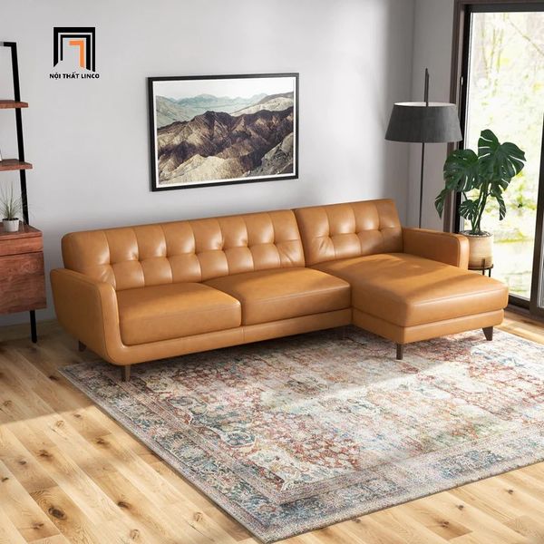 sofa, ghế sofa, bộ ghế sofa da, sofa góc da công nghiệp, sofa sang trọng, sofa góc 2m4 x 1m6