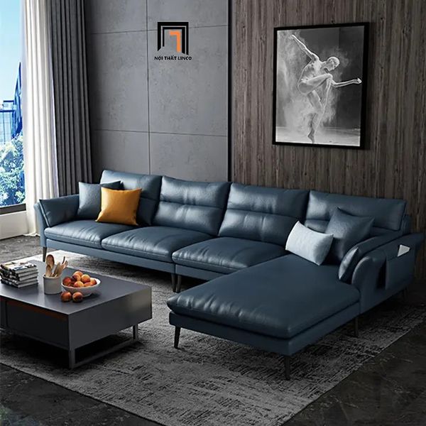 sofa, ghế sofa, bộ ghế sofa góc, sofa góc 3m1 x 1m6, sofa góc vải nỉ xám đậm, sofa góc giá rẻ, sofa góc chung cư
