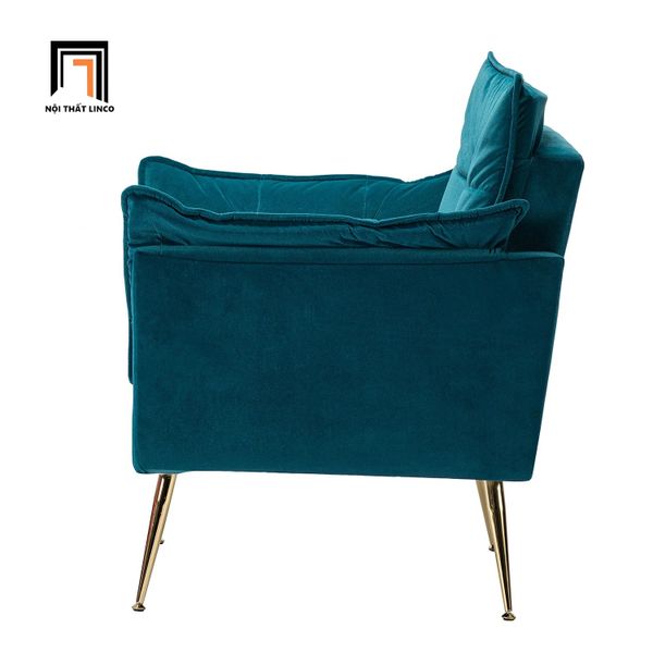 sofa, ghế sofa, sofa đơn giá rẻ, sofa đơn vải nhung, sofa đơn chân inox cao cấp, sofa đơn cho sảnh chờ tiệm shop