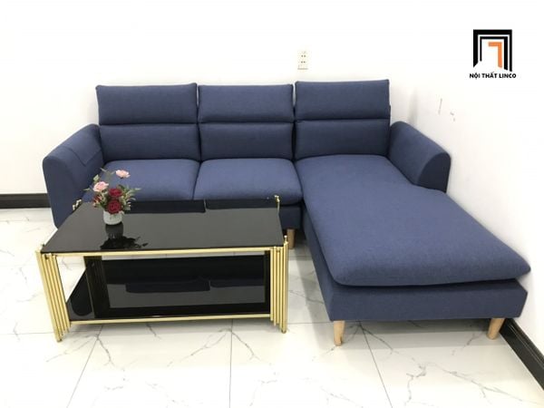 sofa, ghế sofa, sofa góc xanh đậm, sofa góc 2m2 x 1m6, sofa góc giá rẻ, bộ ghế sofa phòng khách, sofa gia đình