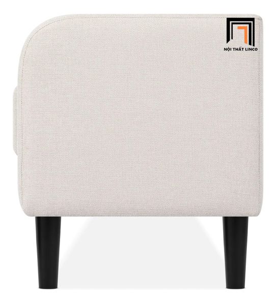 sofa, ghế sofa, sofa đôn vải nỉ xám trắng, sofa bench, sofa bench xinh xắn