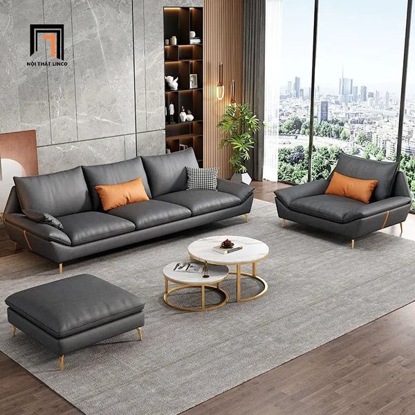 sofa, ghế sofa, sofa góc da công nghiệp, bộ ghế sofa góc da, sofa góc 2m4 x 1m6 giá rẻ, sofa góc phòng khách
