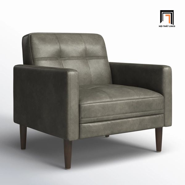 sofa, ghế sofa, sofa đơn, sofa đơn da công nghiệp, sofa đơn văn phòng, sofa đơn ngồi tiếp khách, sofa da hiện đại
