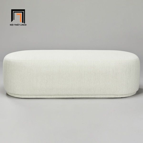 sofa, ghế sofa, sofa đôn dài 1m4, sofa đôn vải nỉ, ghế sofa trắng kem