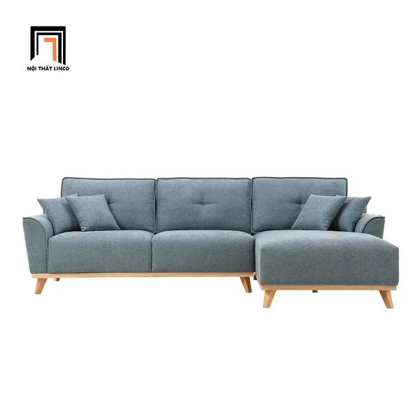 sofa, ghế sofa, sofa góc nỉ, sofa màu hồng phấn, sofa góc 2m4 x 1m6, sofa góc giá rẻ, sofa hiện đại